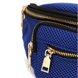 Fashion Nova Blue Fanny Pack